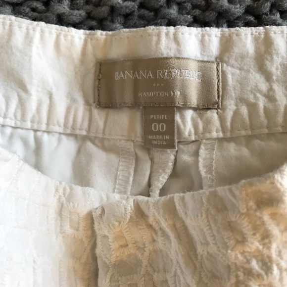 White shorts by Banana Republic. - Picture 3 of 3